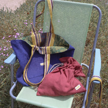 Load image into Gallery viewer, Bolso de playa reversible hecho en España